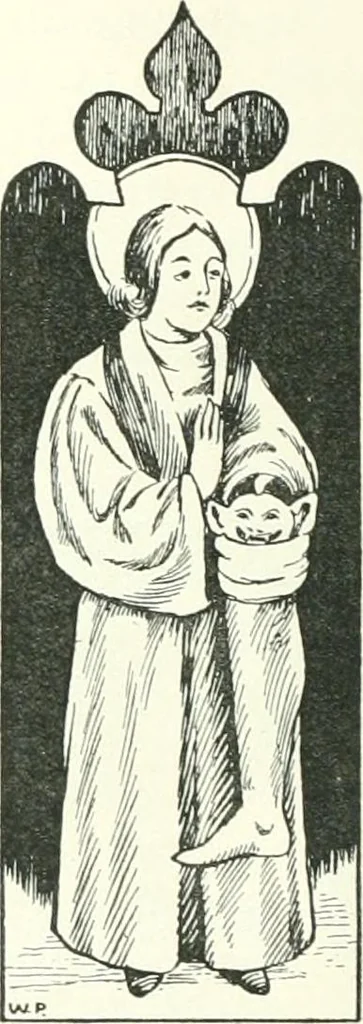 An illustration from Roodscreens and roodlofts, 1909, leaf 65