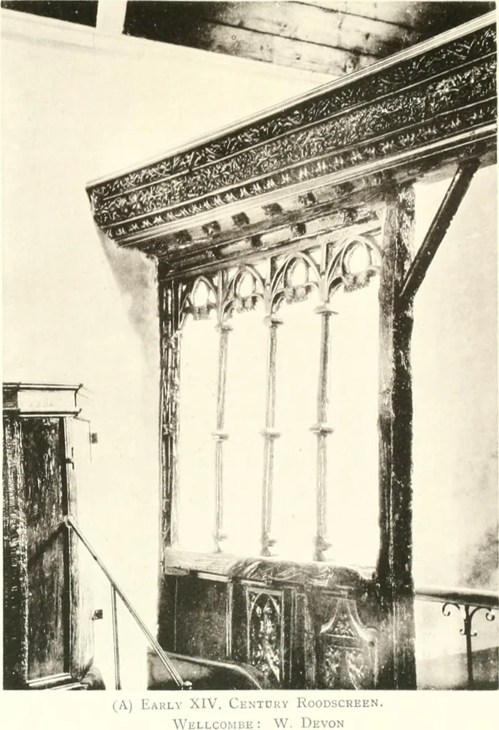 An illustration from Roodscreens and roodlofts, 1909, leaf 66