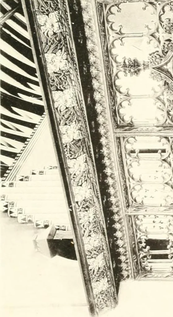 An illustration from Roodscreens and roodlofts, 1909, leaf 66