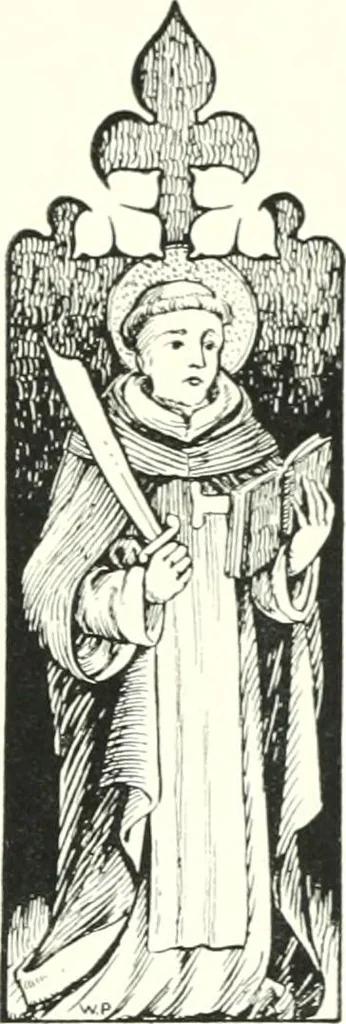 An illustration from Roodscreens and roodlofts, 1909, leaf 70