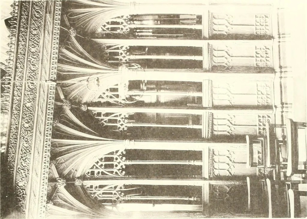 An illustration from Roodscreens and roodlofts, 1909, leaf 78