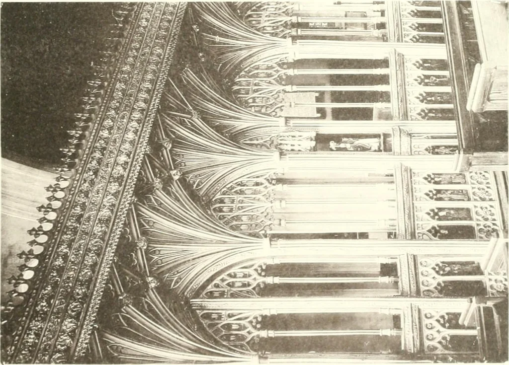 An illustration from Roodscreens and roodlofts, 1909, leaf 78