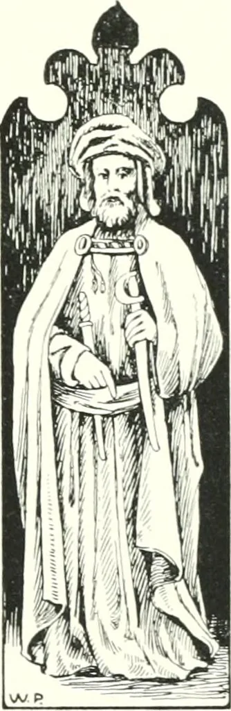An illustration from Roodscreens and roodlofts, 1909, leaf 86