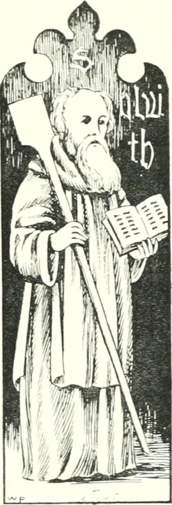 An illustration from Roodscreens and roodlofts, 1909, leaf 92