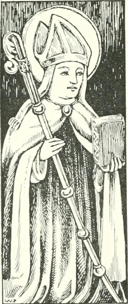 An illustration from Roodscreens and roodlofts, 1909, leaf 93