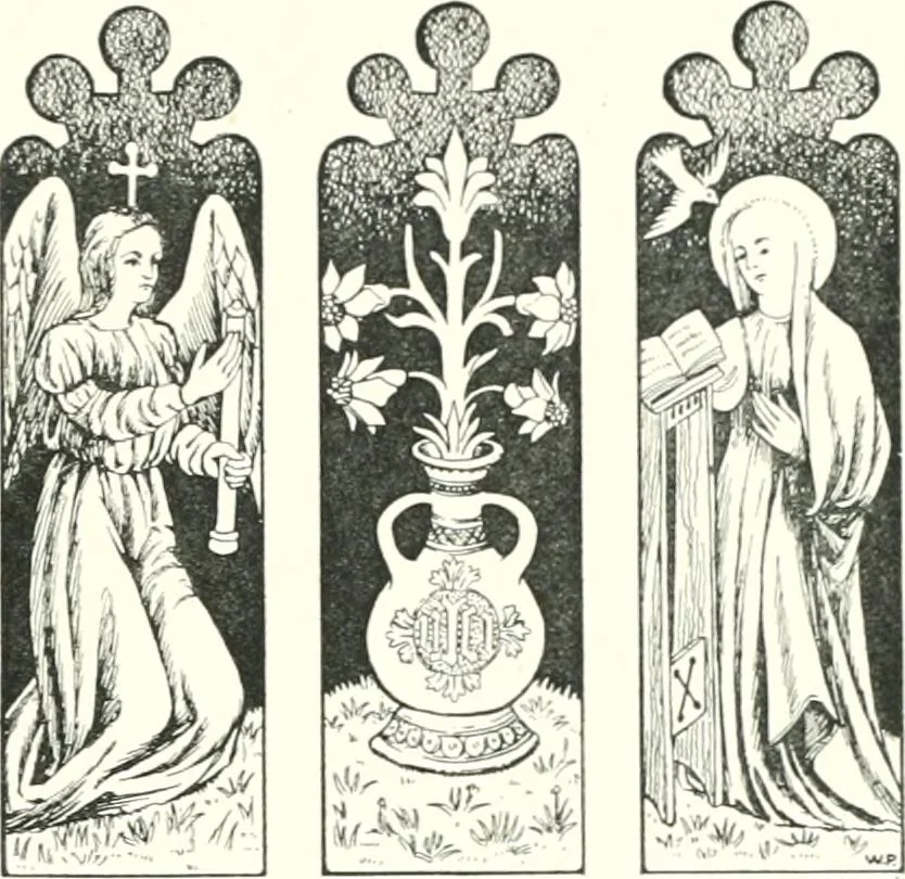 An illustration from Roodscreens and roodlofts, 1909, leaf 94