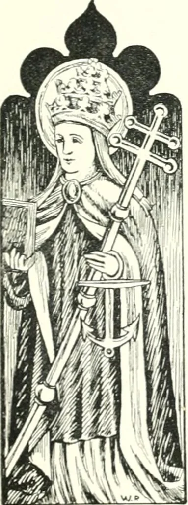 An illustration from Roodscreens and roodlofts, 1909, leaf 98