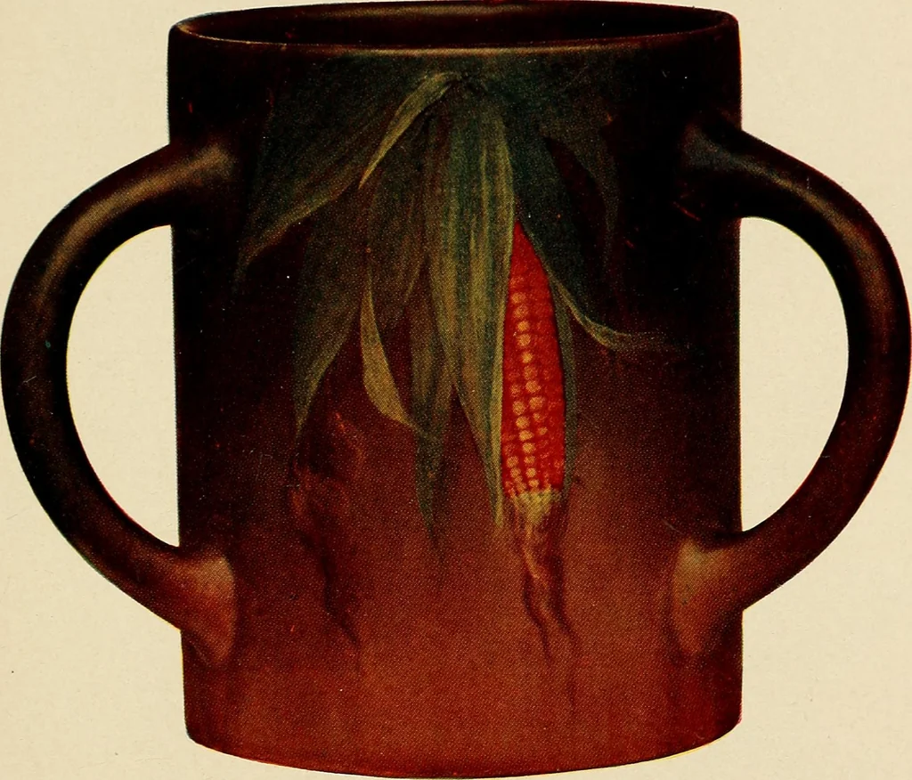 An illustration from Rookwood, an American art., 1904, leaf 10