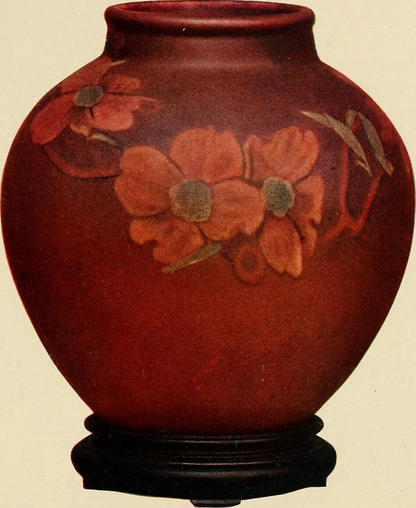 An illustration from Rookwood, an American art., 1904, leaf 20