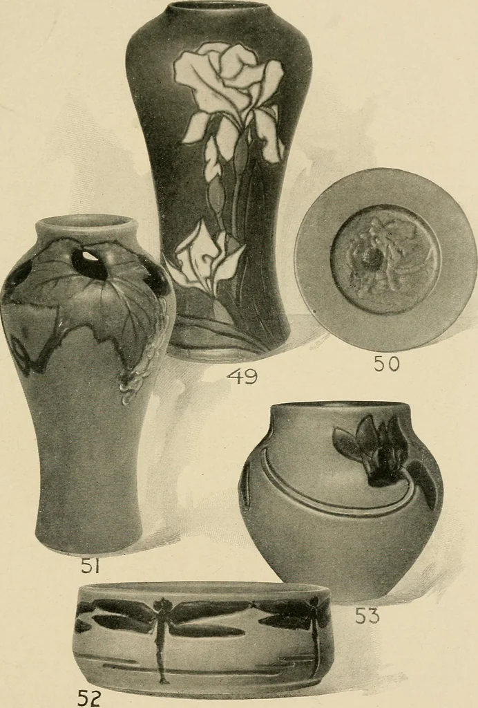 An illustration from Rookwood, an American art., 1904, leaf 22