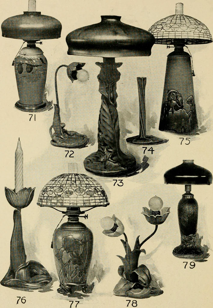 An illustration from Rookwood, an American art., 1904, leaf 29