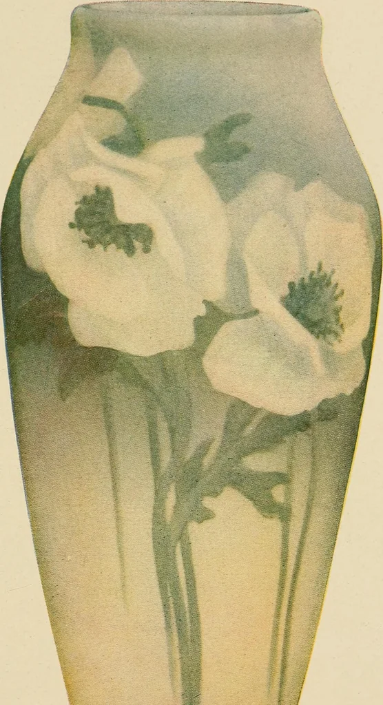 An illustration from Rookwood, an American art., 1904, leaf 32