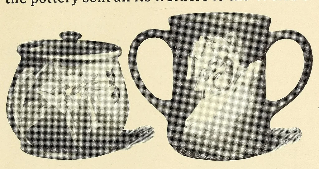 An illustration from Rookwood Pottery, leaf 21