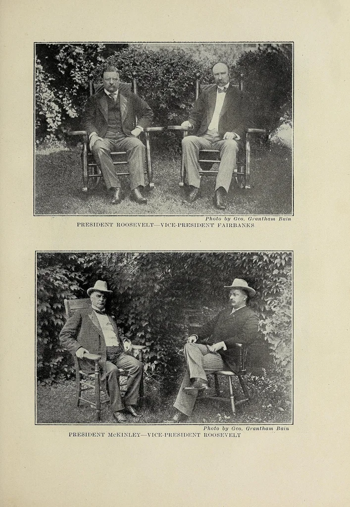 An illustration from Roosevelt's African trip : the story of his life, the voyage from New York to Mombasa, and the route through the heart of Africa, including the big game and other ferocious animals, strange peoples and countries found in the course of his travels, 1909, leaf 127