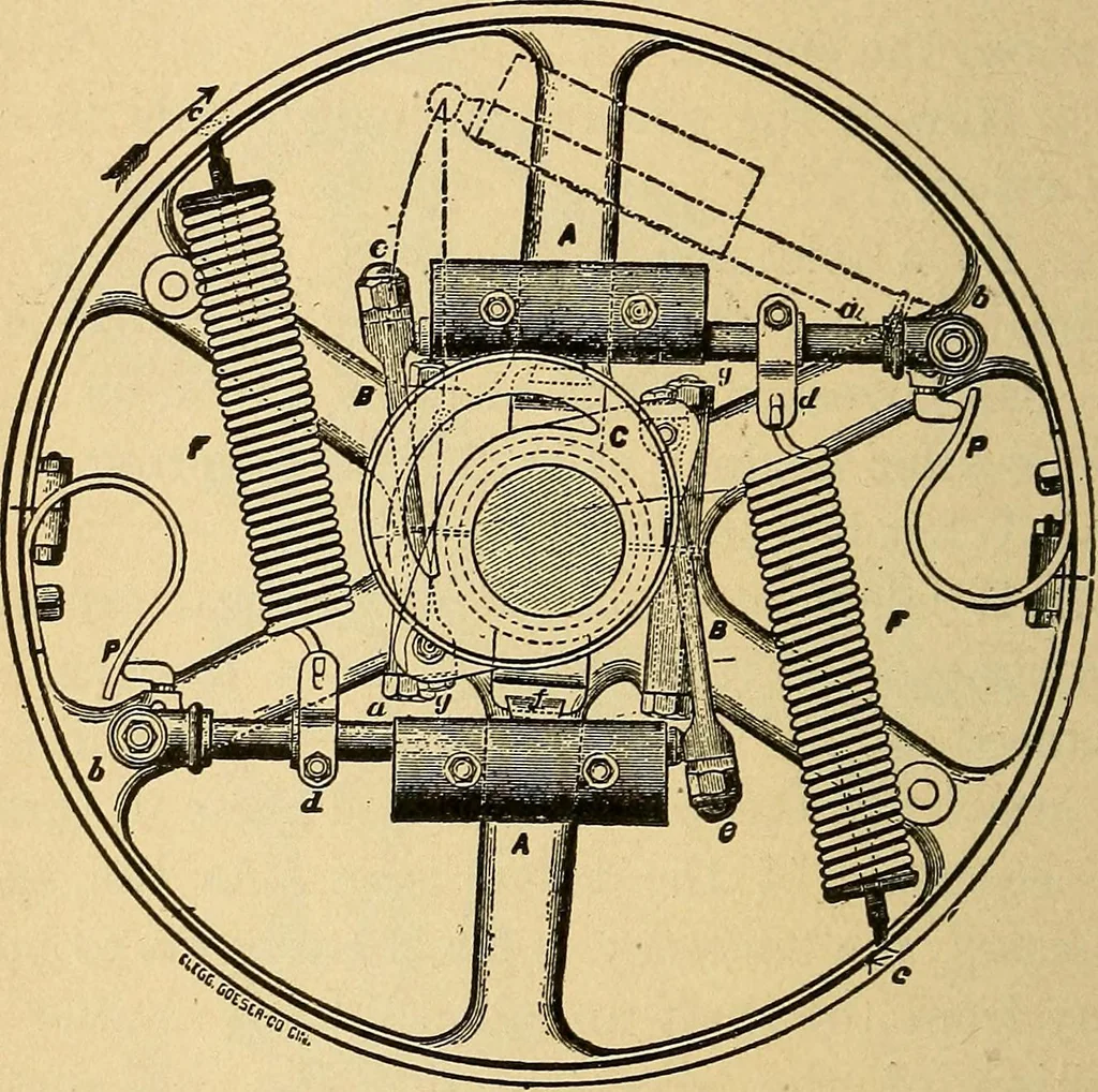 An illustration from Roper's catechism for steam engineers and electricians .., 1899, leaf 233