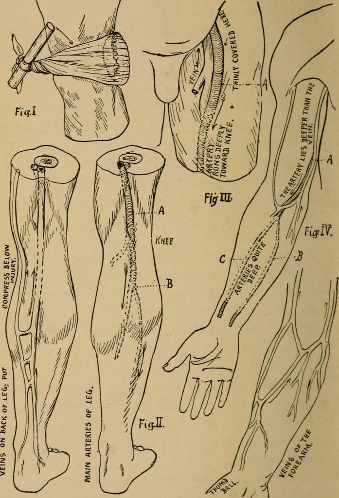 An illustration from Roper's questions and answers for stationary and marine engineers and electricians, with a chapter on what to do in case of accidents, 1900, leaf 319