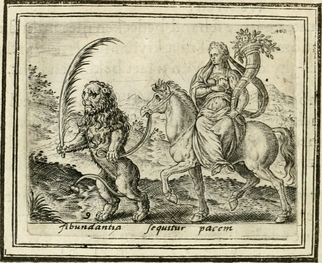 An illustration from Bellerophon, of, Lust tot vvysheyd : begrijpende veel zeedighe, stichtlijcke en leerlijcke sinne-beelden met haere verklaringhen, 1614, leaf 21