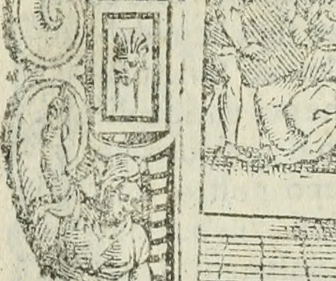 An illustration from Rosario della gloriosa Vergine Maria : con le stationi, & indulgentie delle chiese di Roma per tutto l'anno : di nuouo stampato, & ricorretto con nuoue & belle figure adornato, 1591, leaf 249