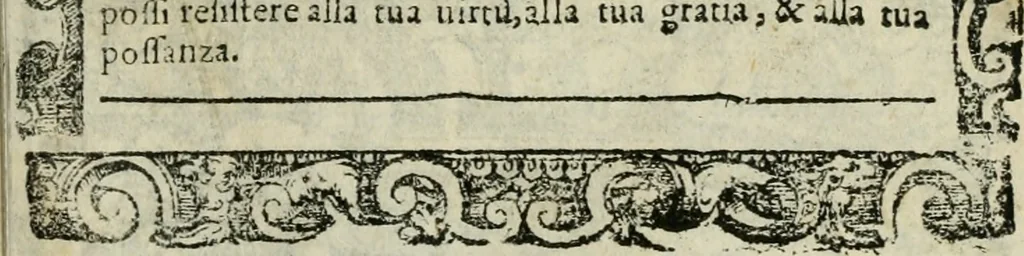 An illustration from Rosario della gloriosa Vergine Maria : con le stationi, & indulgentie delle chiese di Roma per tutto l'anno : di nuouo stampato, & ricorretto con nuoue & belle figure adornato, 1591, leaf 346