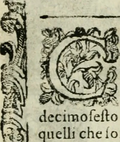 An illustration from Rosario della gloriosa Vergine Maria : con le stationi, & indulgentie delle chiese di Roma per tutto l'anno : di nuouo stampato, & ricorretto con nuoue & belle figure adornato, 1591, leaf 394