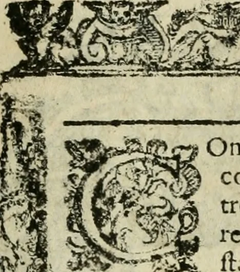 An illustration from Rosario della gloriosa Vergine Maria : con le stationi, & indulgentie delle chiese di Roma per tutto l'anno : di nuouo stampato, & ricorretto con nuoue & belle figure adornato, 1591, leaf 78