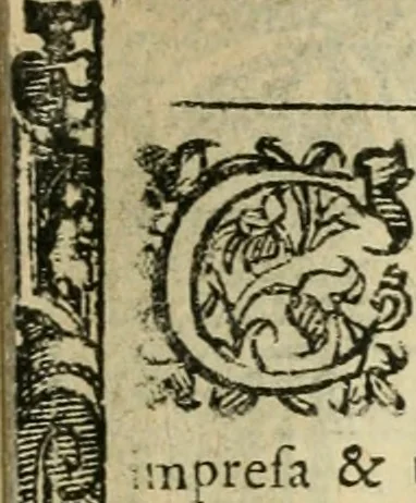 An illustration from Rosario della gloriosa Vergine Maria : con le stationi, & indulgentie delle chiese di Roma per tutto l'anno : di nuouo stampato, & ricorretto con nuoue & belle figure adornato, 1591, leaf 92