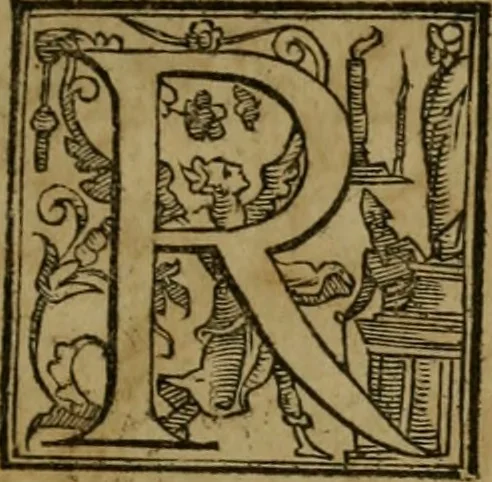 An illustration from Rosario figvrato della Sacratissima Vergine Maria, Madre di Dio, nostra avocata, 1578, leaf 116
