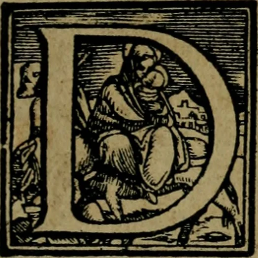 An illustration from Rosario figvrato della Sacratissima Vergine Maria, Madre di Dio, nostra avocata, 1578, leaf 174
