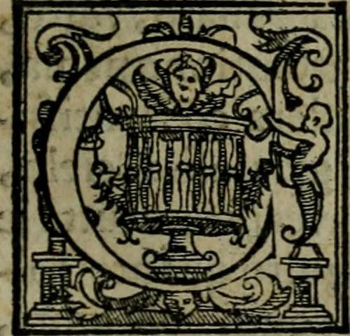 An illustration from Rosario figvrato della Sacratissima Vergine Maria, Madre di Dio, nostra avocata, 1578, leaf 208