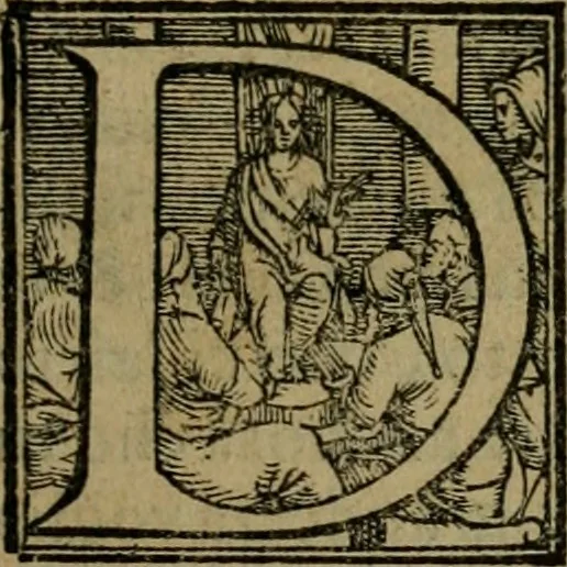 An illustration from Rosario figvrato della Sacratissima Vergine Maria, Madre di Dio, nostra avocata, 1578, leaf 234