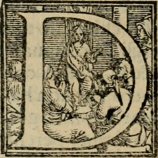 An illustration from Rosario figvrato della Sacratissima Vergine Maria, Madre di Dio, nostra avocata, 1578, leaf 245