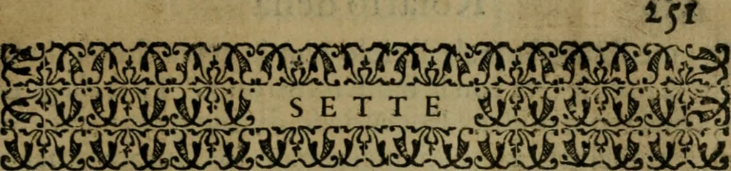 An illustration from Rosario figvrato della Sacratissima Vergine Maria, Madre di Dio, nostra avocata, 1578, leaf 266