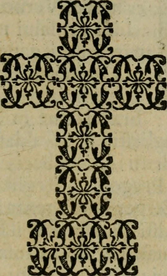 An illustration from Rosario figvrato della Sacratissima Vergine Maria, Madre di Dio, nostra avocata, 1578, leaf 284