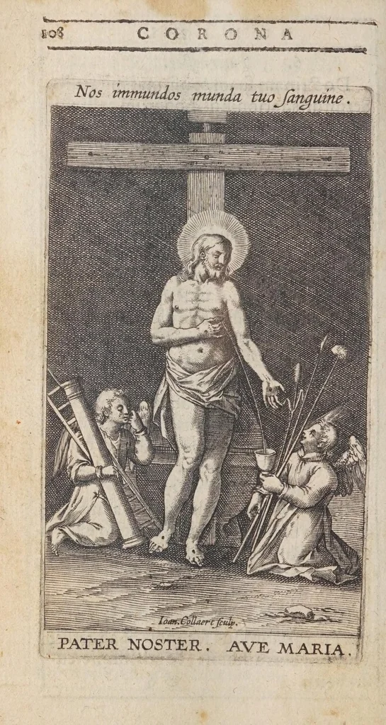 An illustration from Rosarium, siue, Psalterium Beatae Virginis Mariae, 1602, leaf 134