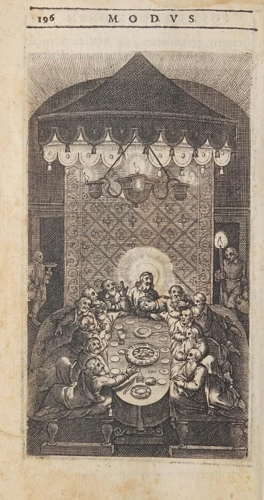 An illustration from Rosarium, siue, Psalterium Beatae Virginis Mariae, 1602, leaf 222