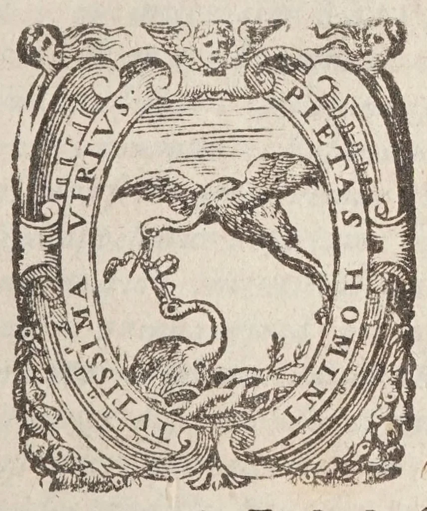 An illustration from Rosarivm avrevm B. Mariae Virginis : non solvm verbi dei concionatoribus, & ecclesiarum curatis valde, 1592, leaf 3