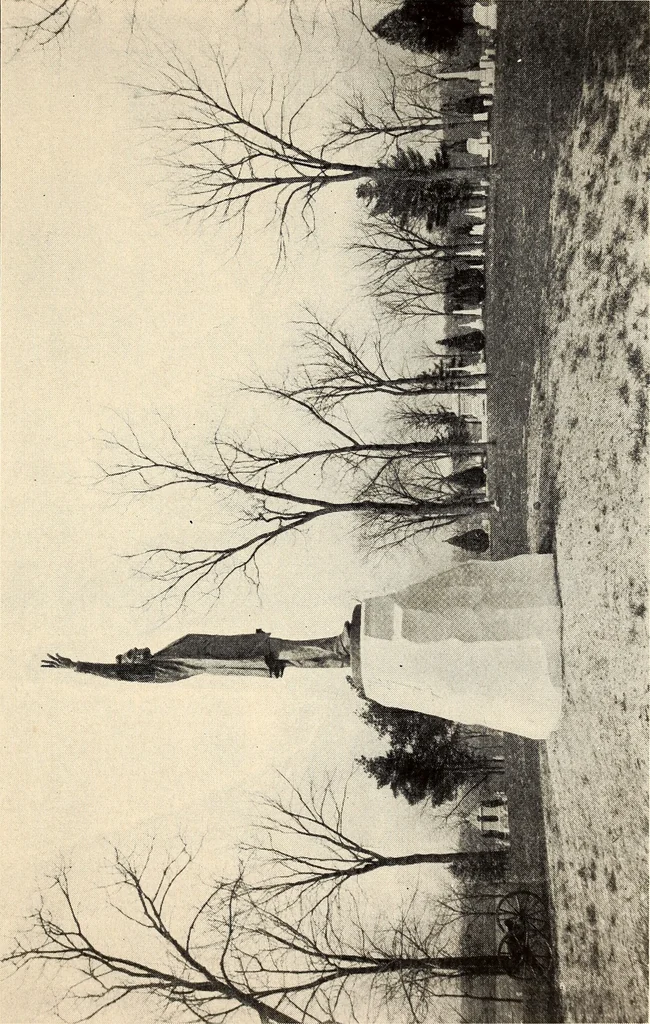 An illustration from Rosemond Grove Cemetery Association : historical sketch ; by-laws ; Soldiers' Monument : dedication exercises ; addresses, 1905, leaf 40