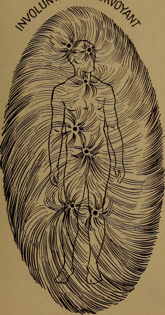 An illustration from The Rosicrucian cosmo-conception; or, Christian occult science, an elementary treatise upon man's past evolution, present constitution and future development, 1909, leaf 544