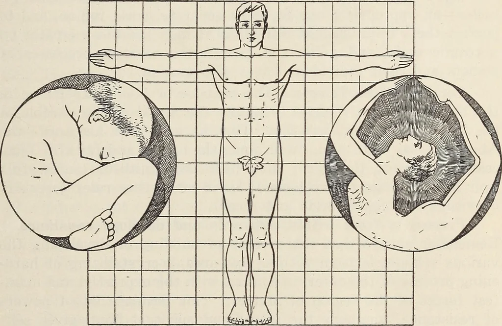 An illustration from Rosicrucian fundamentals : an exposition of the Rosicrucian synthesis of religion, science and philosophy, in fourteen complete instructions, 1920, leaf 80