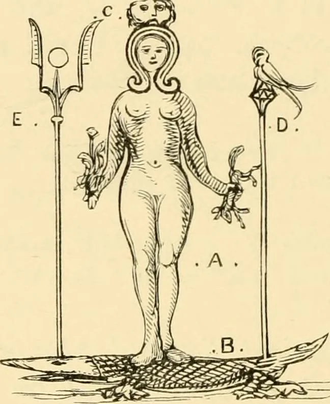 An illustration from The Rosicrucians : their rites and mysteries, 1907, leaf 171