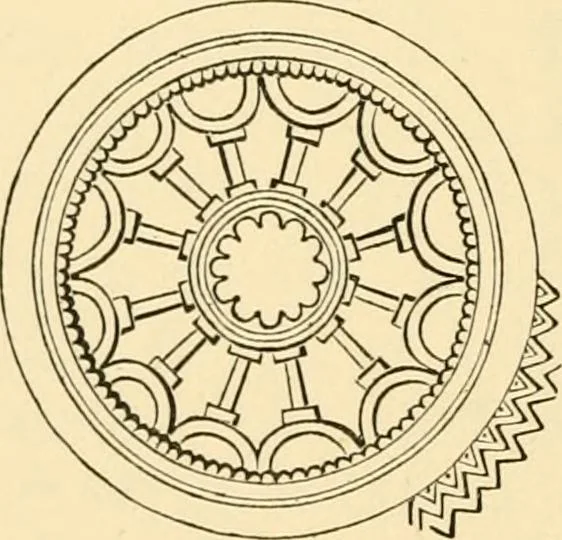 An illustration from The Rosicrucians : their rites and mysteries, 1907, leaf 195