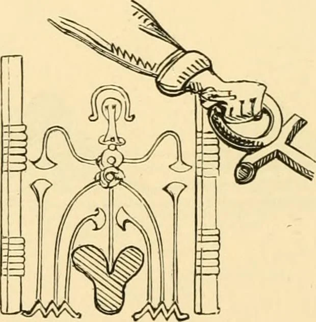 An illustration from The Rosicrucians : their rites and mysteries, 1907, leaf 255