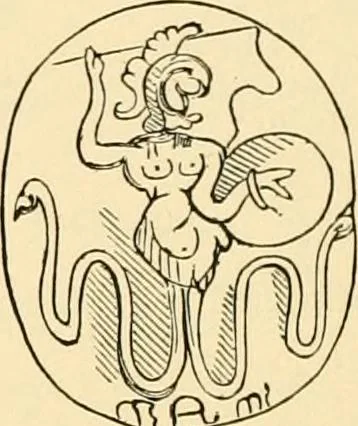 An illustration from The Rosicrucians : their rites and mysteries, 1907, leaf 317