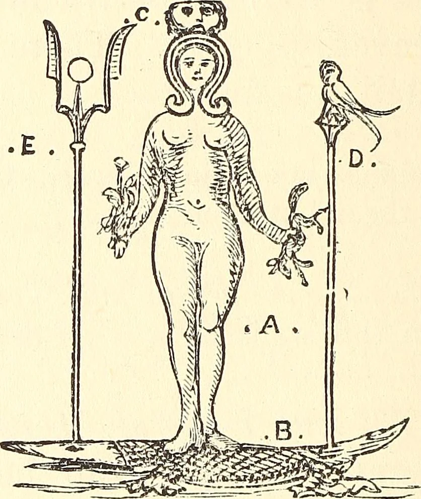 An illustration from The Rosicrucians, their rites and mysteries, 1921, leaf 177