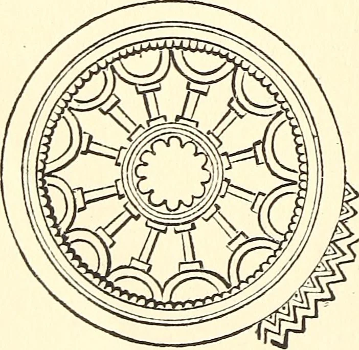 An illustration from The Rosicrucians, their rites and mysteries, 1921, leaf 201