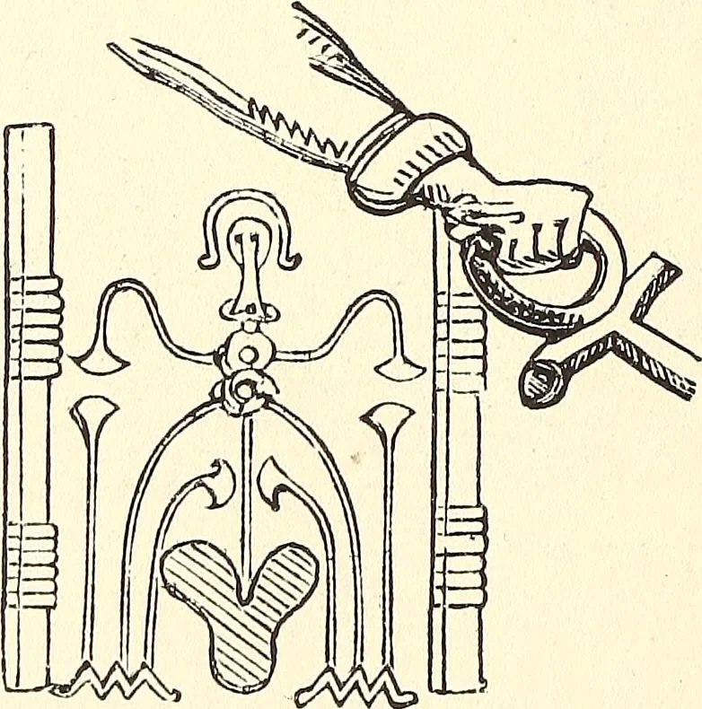 An illustration from The Rosicrucians, their rites and mysteries, 1921, leaf 261