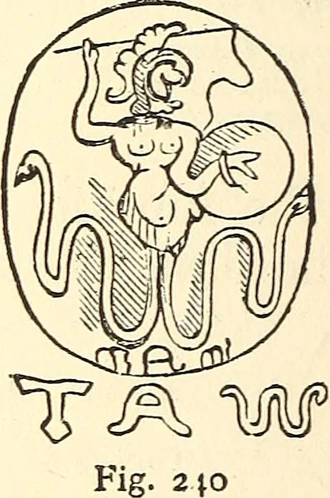 An illustration from The Rosicrucians, their rites and mysteries, 1921, leaf 323