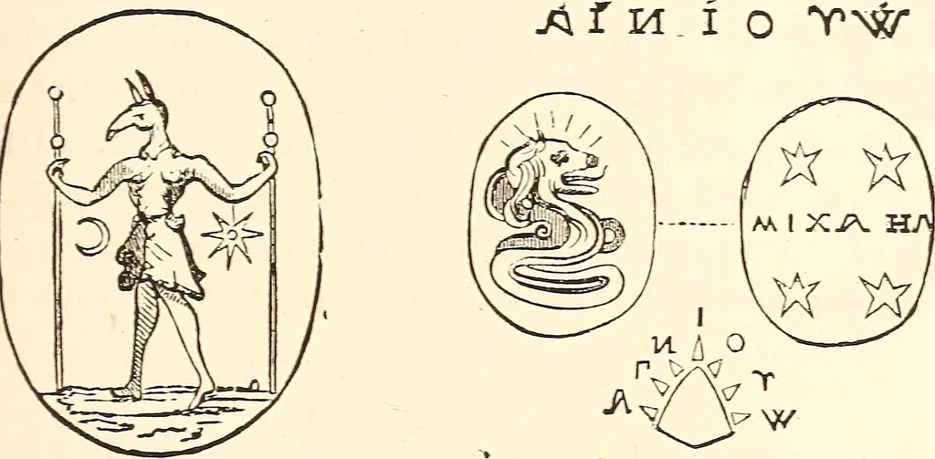 An illustration from The Rosicrucians, their rites and mysteries, 1921, leaf 326