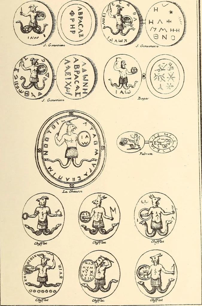 An illustration from The Rosicrucians, their rites and mysteries, 1921, leaf 490