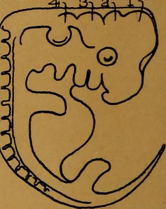 An illustration from Rosicrvcian symbology; a treatise wherein the discerning ones will find the elements of constructive symbology and certain other things, 1916, leaf 43